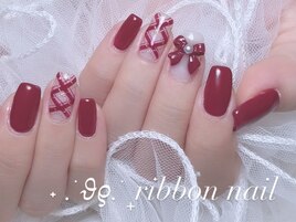 クリスマスネイル