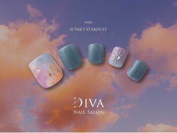 ネイルサロンディーバ 石橋店(Diva)/フット定額デザイン4本