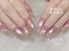 2年ネイリスト/初回オフ無料【HAND】マグネット/フラッシュワンカラー¥10980