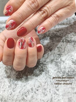 プライベート ネイルサロン マーマ(murmur)/塗りかけネイル