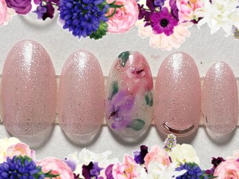 ホワイトカラー(White Color)/選べるナチュラルアート♪