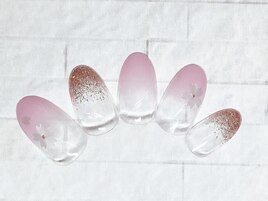 春　桜　グラデ　オフィス