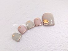 ディバイン ネイルズ(DIVINE NAILS)/フットジェルアートやり放題