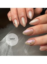 モストネイル 五日市店(MOST nail)/上品パールネイル