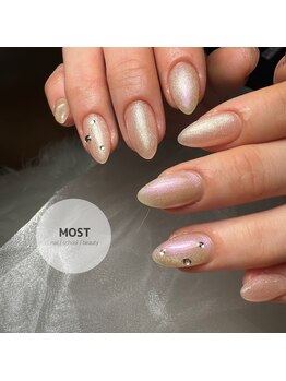 モストネイル 五日市店(MOST nail)/上品パールネイル