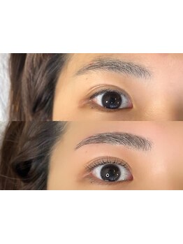 アイブロウメニューがあるサロン