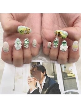 プリュム(Plume)/3D/推しネイル/キャラクター