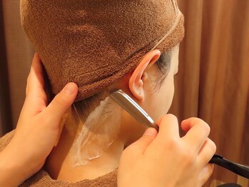 銀座マツナガ 東京駅店(GINZA MATSUNAGA)/襟足シェービング