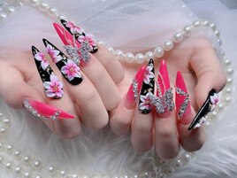 長さ出し＋デザイン＋つけ放題