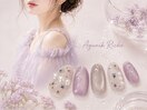【押し花ネイル】