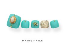 マリー ネイルズ いわきラトブ店(MARIE NAILS)/定額7700円税込　グリーン0711a