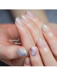 パラジェルニュアンスネイル