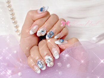 ワンホンネイル 新宿(Rumi Nail)/アートネイル/やり放題/ワンホン