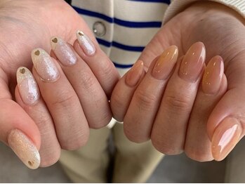 サンブラウン(SUN BROWN)/Ladies nail designed 