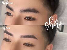 シロ 浜松駅前店(Shiro)/メンズアイブロウスタイリング