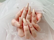 ティーアンドビー ネイルスタジオ(T&B NAIL STUDIO)/トレンドワンホンちゅるんネイル