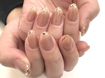 ビューティルーム ミセル(beautyroom miseru)/クリアフレンチ/10本長さ出し