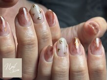 ネイルセッション(nail session)/手描きハートパーツ