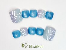 エリクサーネイル 新橋(Elixir Nail)/フットやり放題