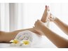 妊婦さん限定☆届きづらい足の爪カット＋ネイルケア＋極上フットスパ￥15000