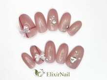 エリクサーネイル 長堀橋(Elixir Nail)/定額aシンプル/クーポン使用