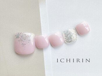イチリンネイル 千葉店(ICHIRIN NAIL)/シンプルフットネイル 