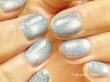 ヌーベルネイル(Nouvelle Nail)/ブルー　マグネットネイル