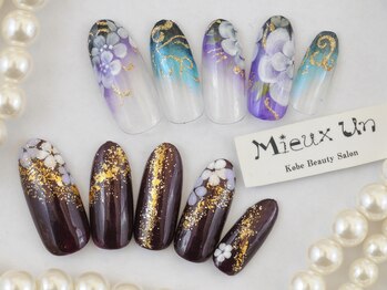 ミューアン(Mieux Un)/和装デザインネイル