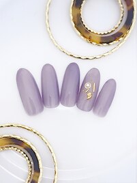 シンプルストーンモテ☆ネイル