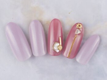 ネイルプラザ 河原町OPA店(NAIL PLAZA)/上品シェルネイル