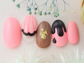 ネイルズガッシュ 蒲田東口店(NAILsGUSH)/*チョコレート*