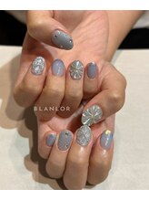 ネイルサロン ブランロール 三軒茶屋店(Blanl'or)/ぷっくりフラワー