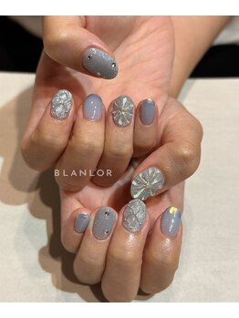 ネイルサロン ブランロール 三軒茶屋店(Blanl'or)/ぷっくりフラワー