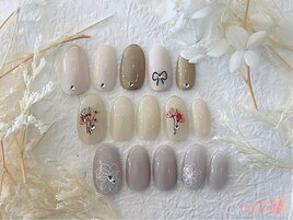 夏ネイル/シンプル（若菜限定）