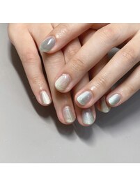enoiマグネットネイル×シルバー