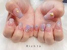貝殻ネイル
