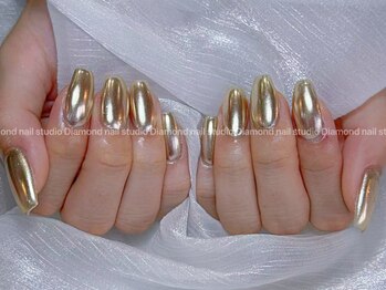 ダイアモンドネイルスタジオ 新宿店(Diamond Nail Studio)/チップ長さだしミラー