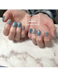 ちぐはぐネイル