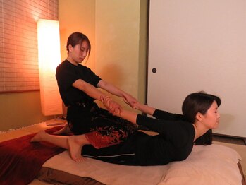 ナゴミスパエン(和みSpa縁)の写真/【ストレッチボディケア】お客様のお身体にあわせて調整します◎疲労を感じている方にオススメ☆