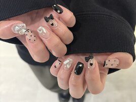 大人ギャルネイル　パラジェル