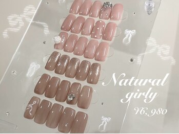 デイシー ネイルアンドアイラッシュ(deicy nail&eyelash)/定額ナチュラルガーリー