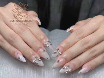 ウメネイルスタジオ(UME NAIL STUDIO)/* 長 さだしやり放題×つけ放題