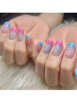 アオマリー(Aomalie)/カラフルフレンチ ¥11,220