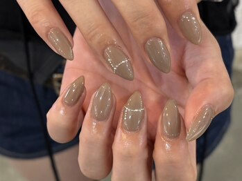 ネイルメゾン 渋谷店(NAIL MAISON)の写真/【オフィスコース5800円】お爪の短い方でも◎美しく上品な指先を演出☆