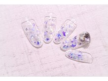 ラルネイル 大宮(Lull. nail)/＊オーロラダイヤ＊Vカット＊