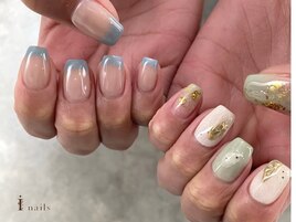 ちぐはぐネイル