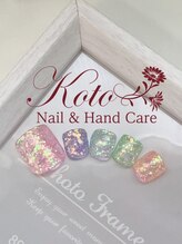 コト(KOTO)/レインボー/キラキラ/フット