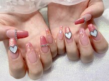 モルフォネイル(Morpho nail)/#大人可愛いネイル#派手ネイル