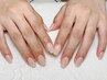 【Hand】ワンカラー・ラメグラデーション¥4500ご新規様オフ無料