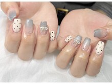 フィカスディボタニカ(FICUS di botanica)の雰囲気（大人気☆マグネットネイル×リボン♪パーツ多数あり@nail.ficus）